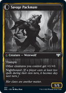 Child of the Pack // Savage Packmate [Innistrad: Double Feature] - Rocket TCG