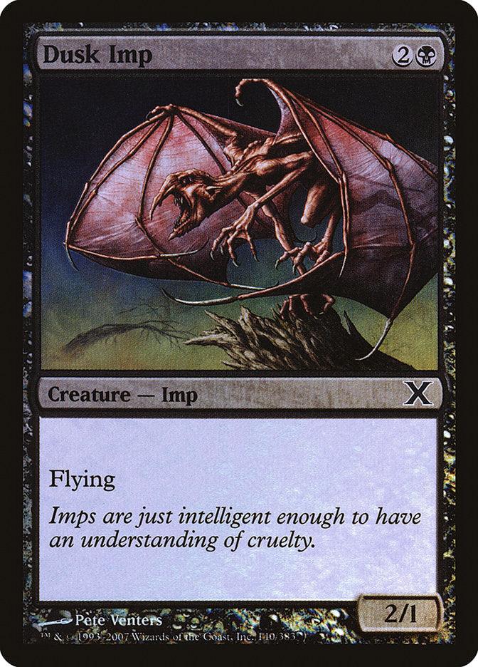 Dusk Imp (Premium Foil) [Tenth Edition] - Rocket TCG