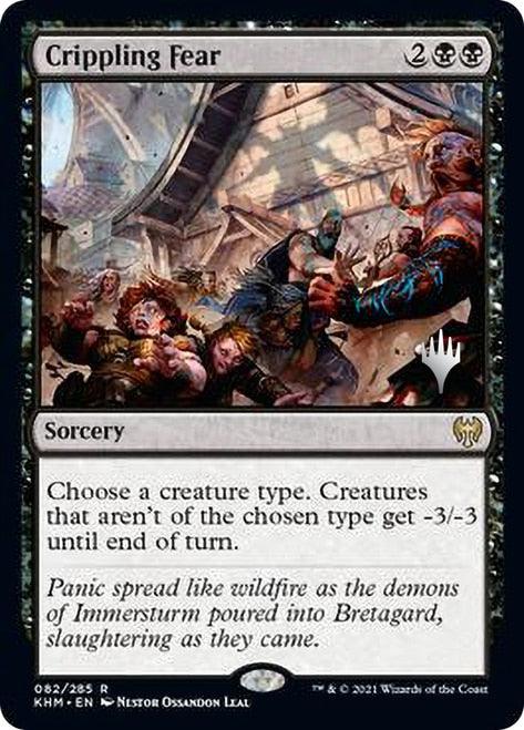 Crippling Fear (Promo Pack) [Kaldheim Promos] - Rocket TCG