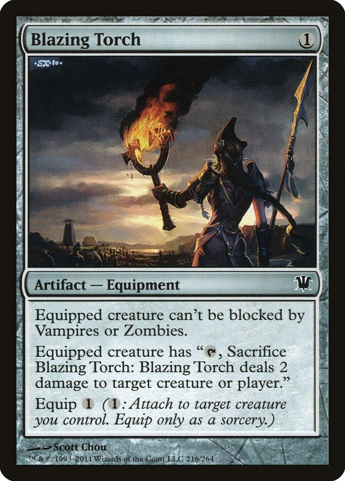 Blazing Torch [Innistrad] - Rocket TCG