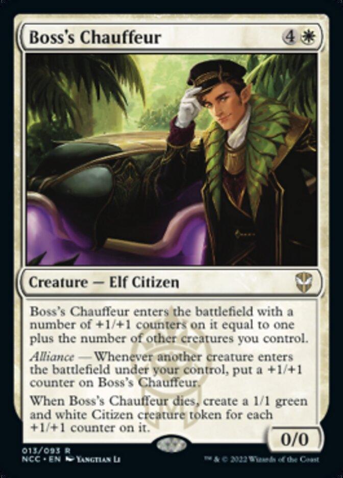 Boss's Chauffeur [Streets of New Capenna Commander] - Rocket TCG