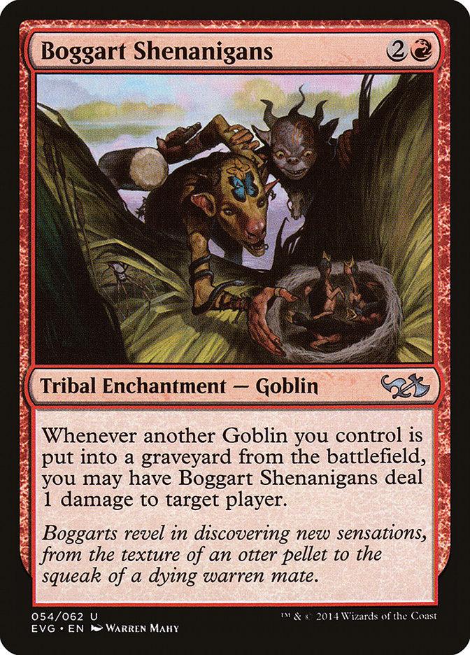 Boggart Shenanigans (Elves vs. Goblins) [Duel Decks Anthology] - Rocket TCG