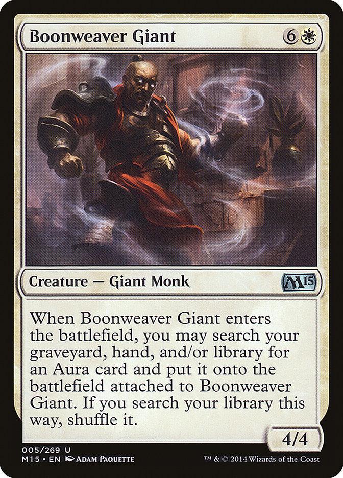 Boonweaver Giant [Magic 2015] - Rocket TCG