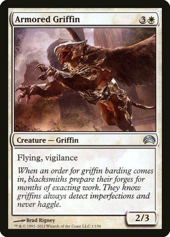 Armored Griffin [Planechase 2012] - Rocket TCG