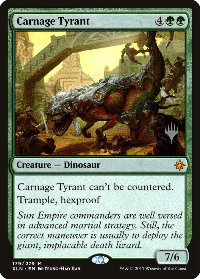 Carnage Tyrant (Promo Pack) [Ixalan Promos] - Rocket TCG