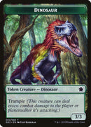 Dragon // Dinosaur Double-Sided Token [Game Night 2019 Tokens] - Rocket TCG