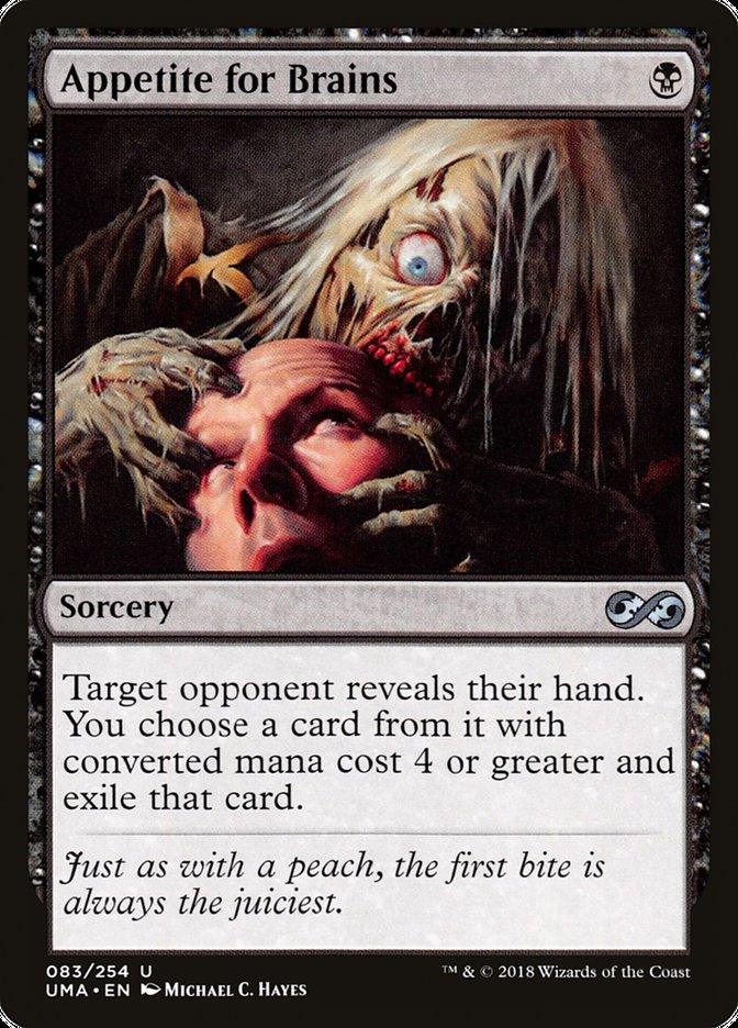 Appetite for Brains [Ultimate Masters] - Rocket TCG