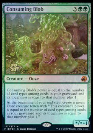 Consuming Blob [Innistrad: Midnight Hunt Prerelease Promos] - Rocket TCG