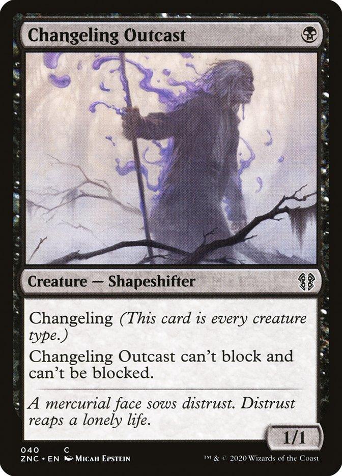 Changeling Outcast [Zendikar Rising Commander] - Rocket TCG