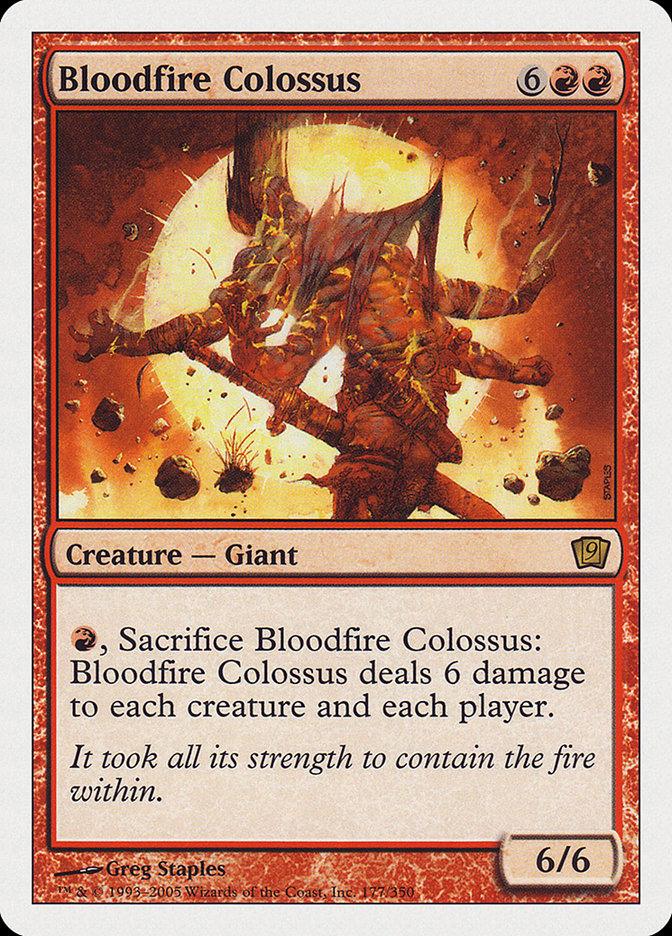 Bloodfire Colossus [Ninth Edition] - Rocket TCG