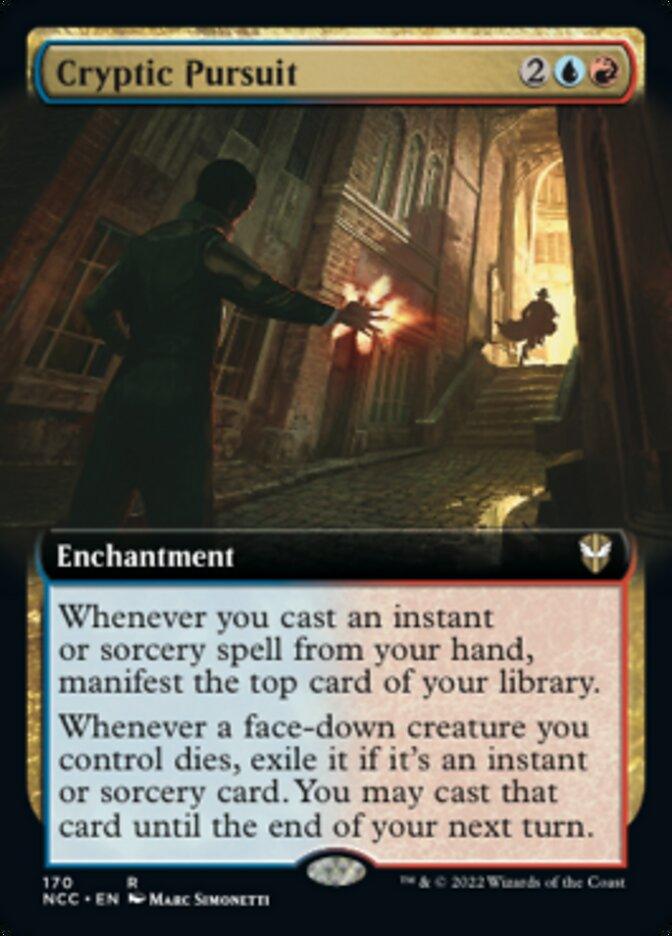 Cryptic Pursuit (Extended Art) [Streets of New Capenna Commander] - Rocket TCG