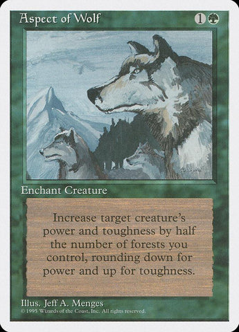 Aspect of Wolf [Fourth Edition] - Rocket TCG