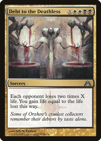 Debt to the Deathless [Dragon's Maze] - Rocket TCG