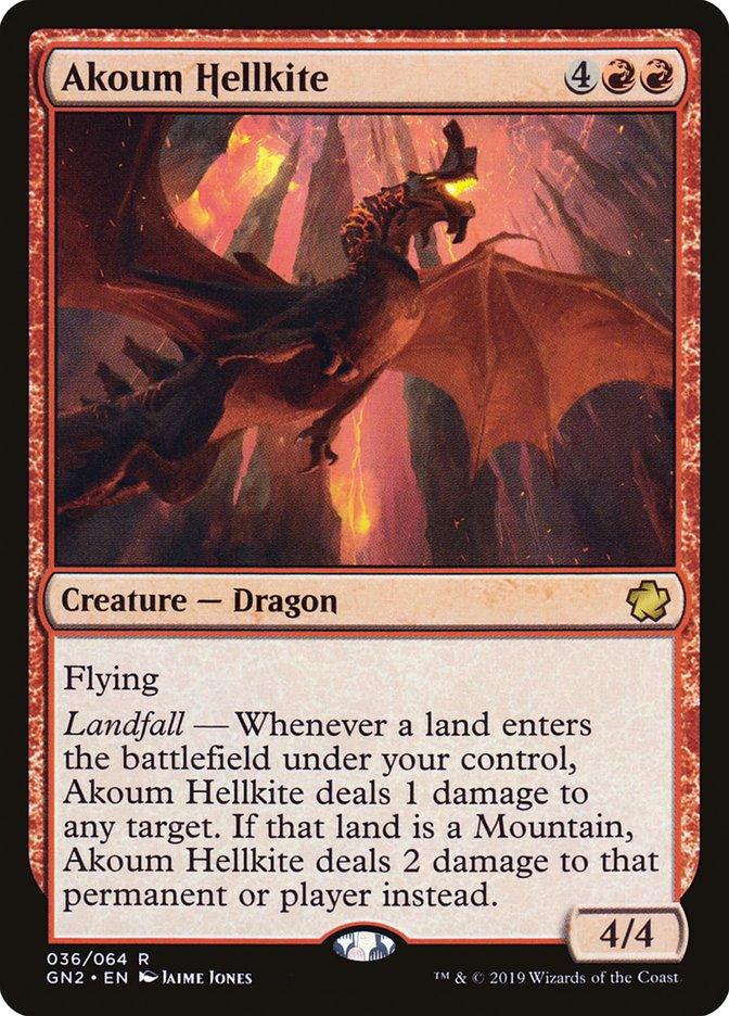 Akoum Hellkite [Game Night 2019] - Rocket TCG