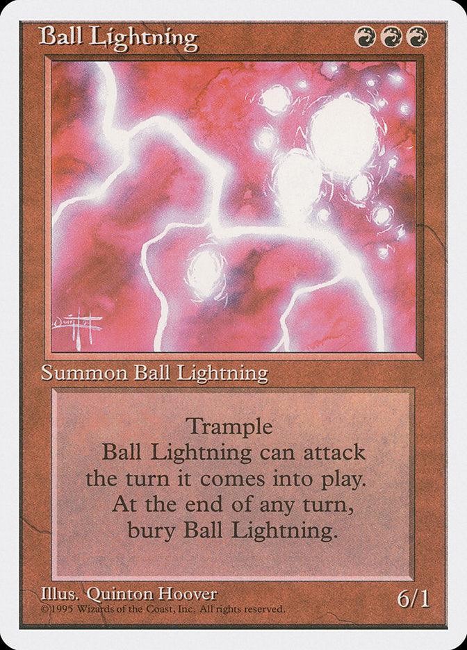 Ball Lightning [Fourth Edition] - Rocket TCG