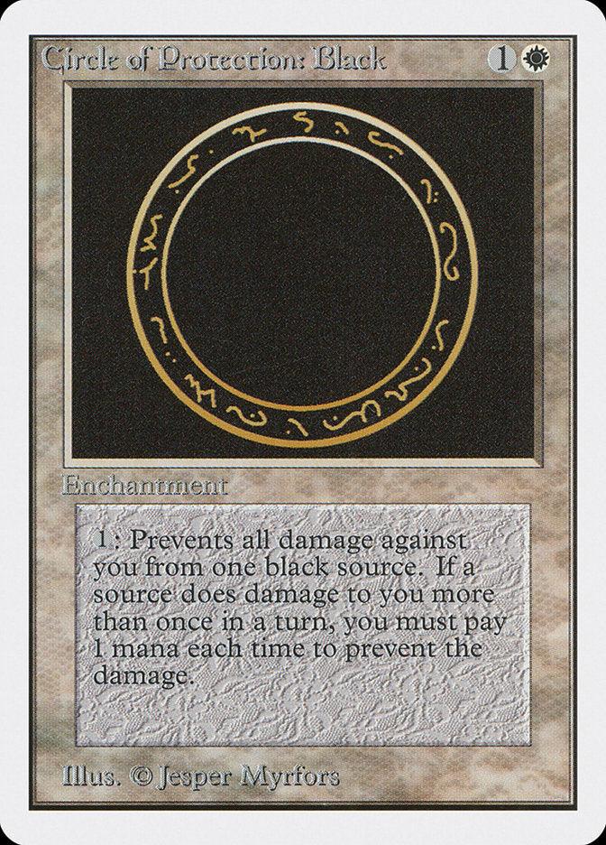 Circle of Protection: Black [Unlimited Edition] - Rocket TCG