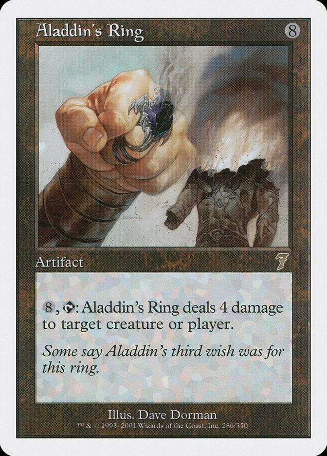 Aladdin's Ring [Seventh Edition] - Rocket TCG