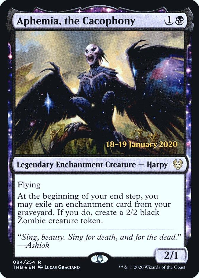 Aphemia, the Cacophony [Theros Beyond Death Prerelease Promos] - Rocket TCG