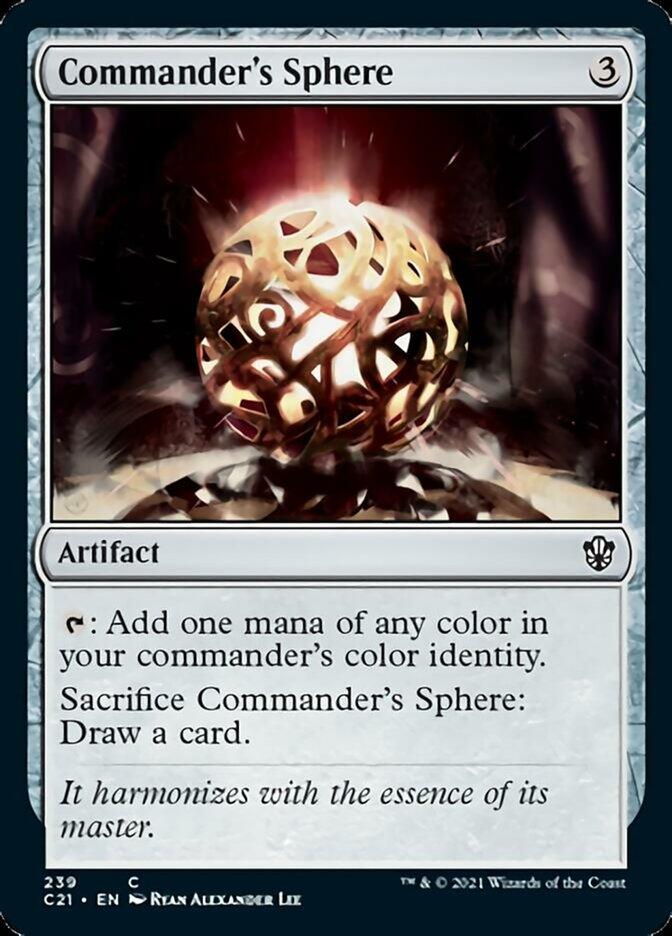 Commander's Sphere [Commander 2021] - Rocket TCG