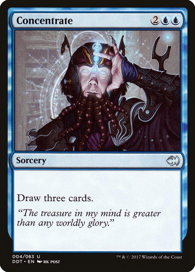 Concentrate [Duel Decks: Merfolk vs. Goblins] - Rocket TCG