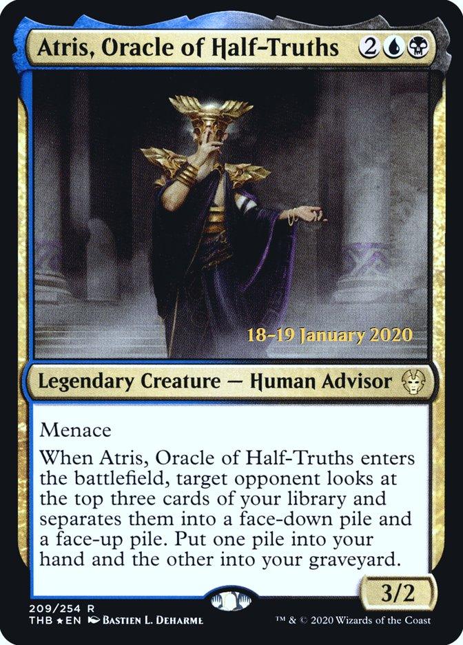 Atris, Oracle of Half-Truths [Theros Beyond Death Prerelease Promos] - Rocket TCG