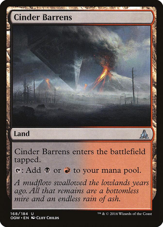 Cinder Barrens [Oath of the Gatewatch] - Rocket TCG