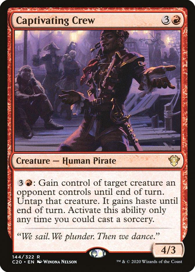Captivating Crew [Commander 2020] - Rocket TCG