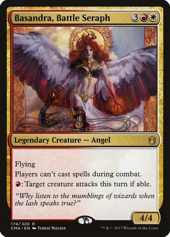 Basandra, Battle Seraph [Commander Anthology] - Rocket TCG