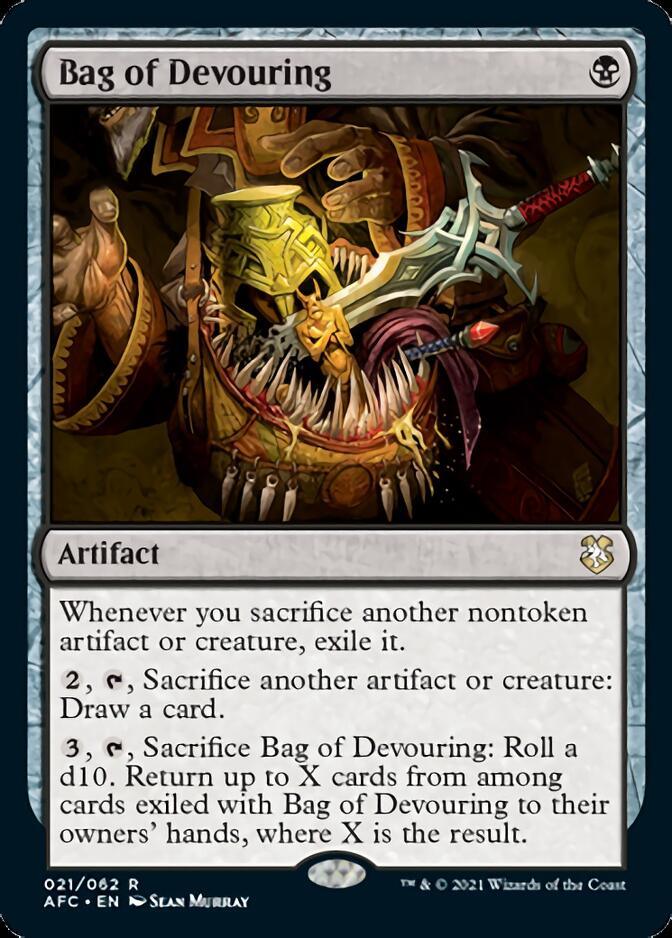 Bag of Devouring [Dungeons & Dragons: Adventures in the Forgotten Realms Commander] - Rocket TCG