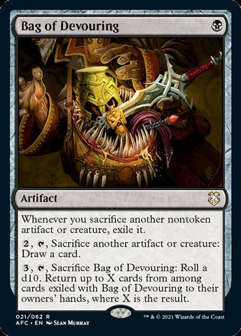 Bag of Devouring [Dungeons & Dragons: Adventures in the Forgotten Realms Commander] - Rocket TCG