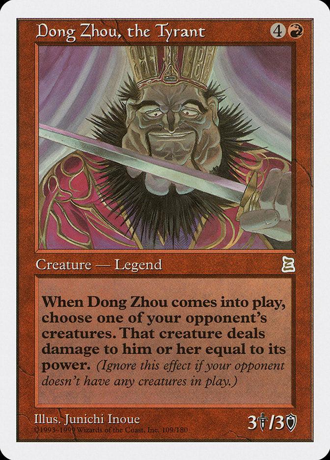Dong Zhou, the Tyrant [Portal Three Kingdoms] - Rocket TCG