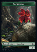 Beast // Saproling Double-sided Token [Streets of New Capenna Commander Tokens] - Rocket TCG