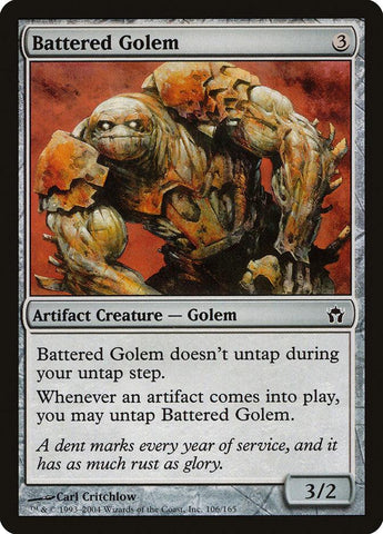 Battered Golem [Fifth Dawn] - Rocket TCG