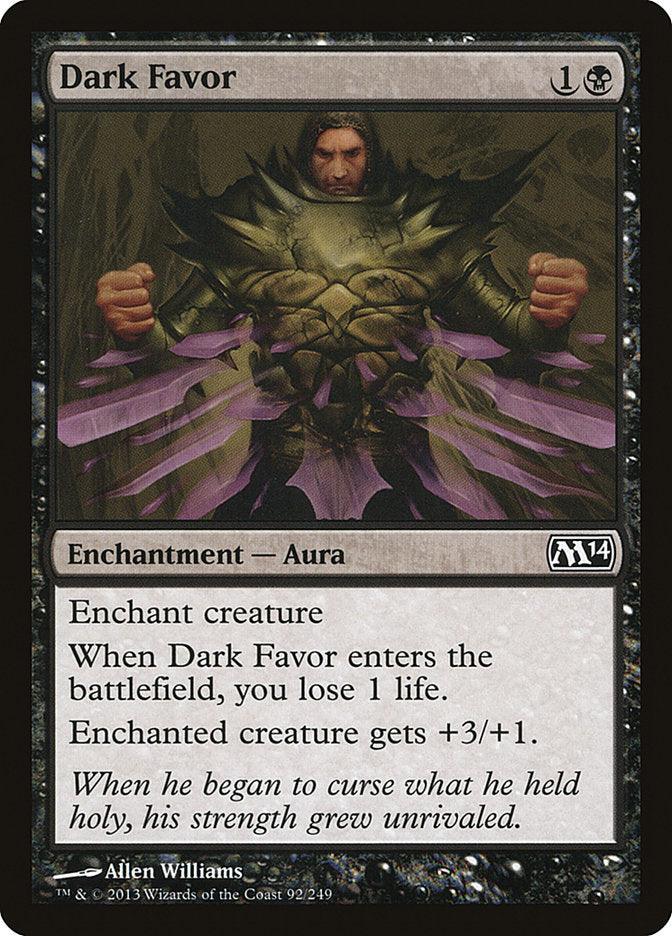 Dark Favor [Magic 2014] - Rocket TCG