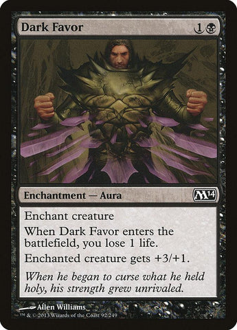 Dark Favor [Magic 2014] - Rocket TCG