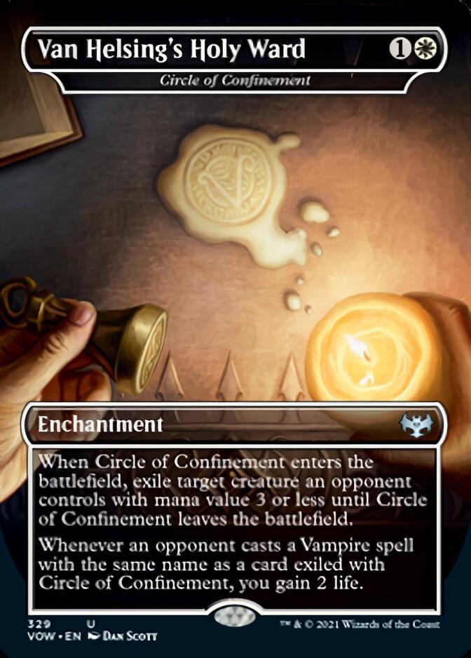 Circle of Confinement - Van Helsing's Holy Ward [Innistrad: Crimson Vow] - Rocket TCG
