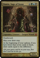 Damia, Sage of Stone (Oversized) [Commander 2011 Oversized] - Rocket TCG