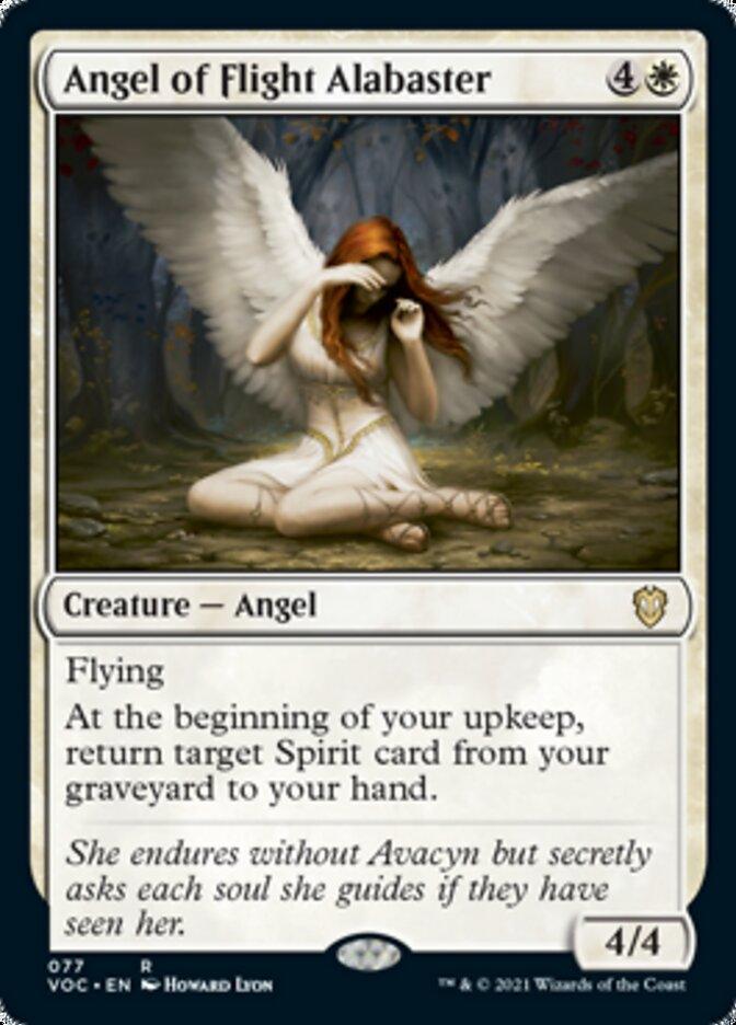 Angel of Flight Alabaster [Innistrad: Crimson Vow Commander] - Rocket TCG