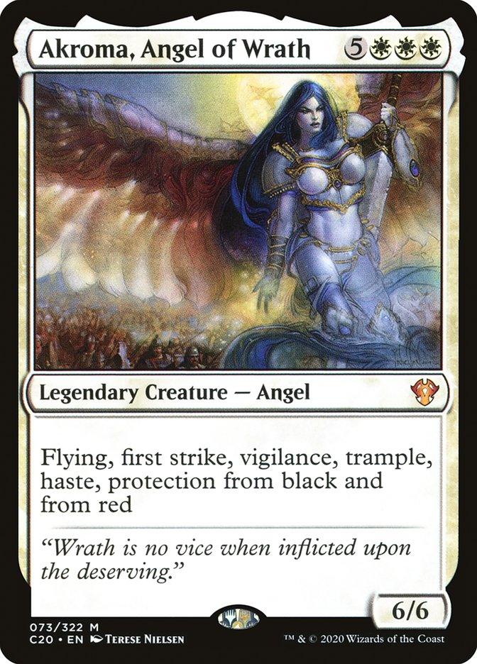 Akroma, Angel of Wrath [Commander 2020] - Rocket TCG