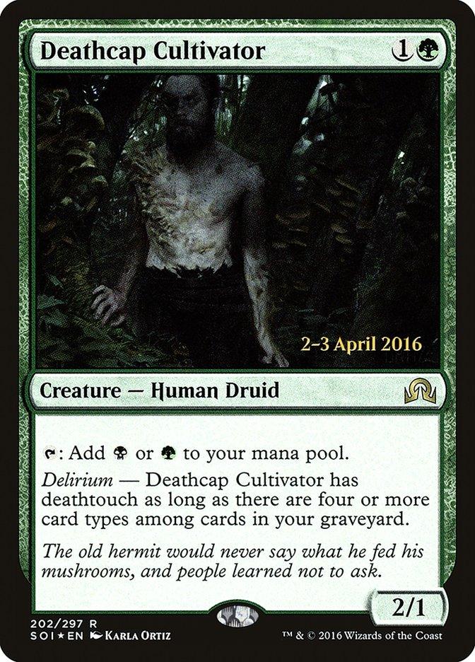 Deathcap Cultivator [Shadows over Innistrad Prerelease Promos] - Rocket TCG