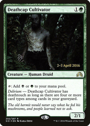 Deathcap Cultivator [Shadows over Innistrad Prerelease Promos] - Rocket TCG