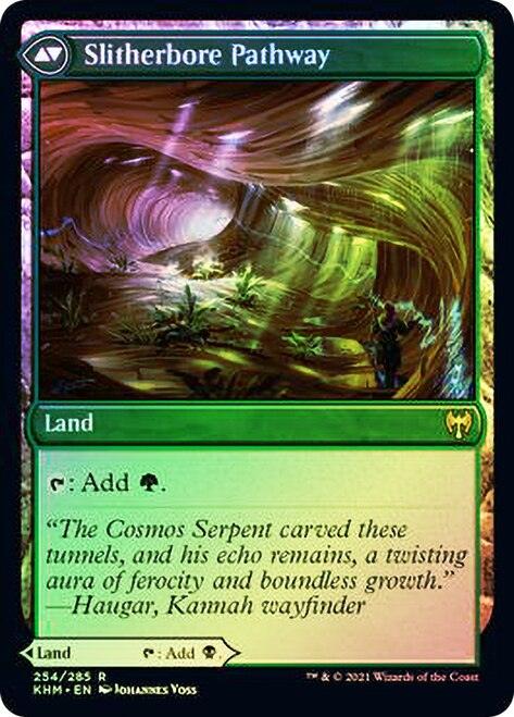 Darkbore Pathway // Slitherbore Pathway [Kaldheim Prerelease Promos] - Rocket TCG