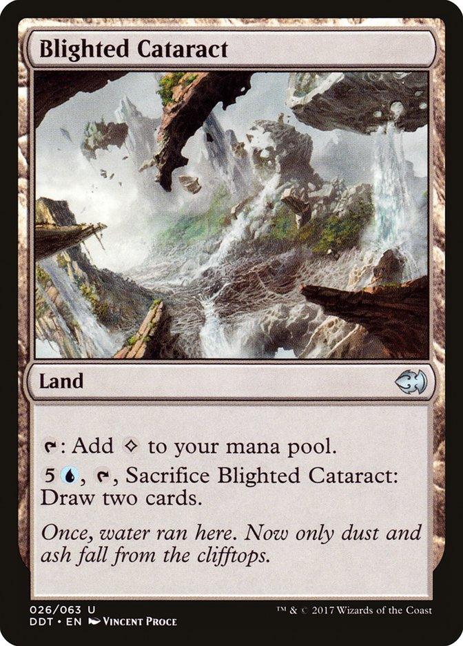 Blighted Cataract [Duel Decks: Merfolk vs. Goblins] - Rocket TCG
