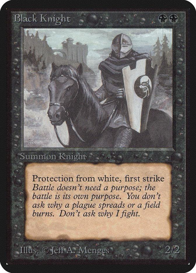 Black Knight [Alpha Edition] - Rocket TCG