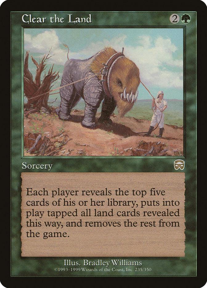 Clear the Land [Mercadian Masques] - Rocket TCG