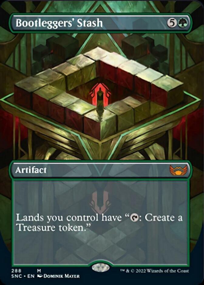 Bootleggers' Stash (Borderless Alternate Art) [Streets of New Capenna] - Rocket TCG
