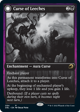 Curse of Leeches // Leeching Lurker [Innistrad: Double Feature] - Rocket TCG