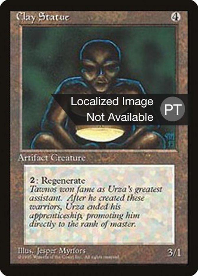 Clay Statue [Fourth Edition (Foreign Black Border)] - Rocket TCG