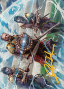 Argivian Phalanx Art Card (Gold-Stamped Signature) [Dominaria United Art Series] - Rocket TCG