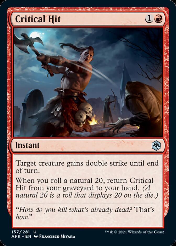 Critical Hit [Dungeons & Dragons: Adventures in the Forgotten Realms] - Rocket TCG